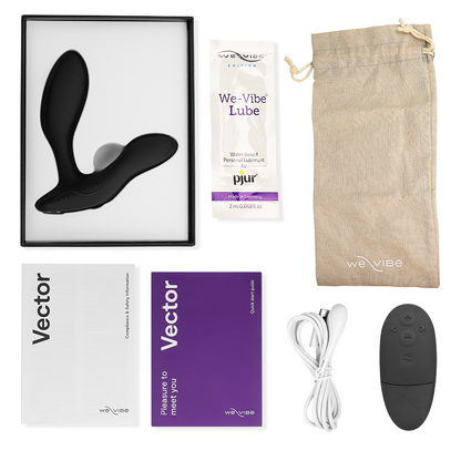 WE-VIBE - DITTO+ VIBRATORE PLUG ANALE NERO - WE-VIBE | Lingerie Harness Boutique