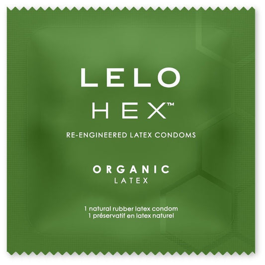 LELO - HEX ORGANIC CONDOM BOX 12 UNITÀ - LELO | Lingerie Harness Boutique