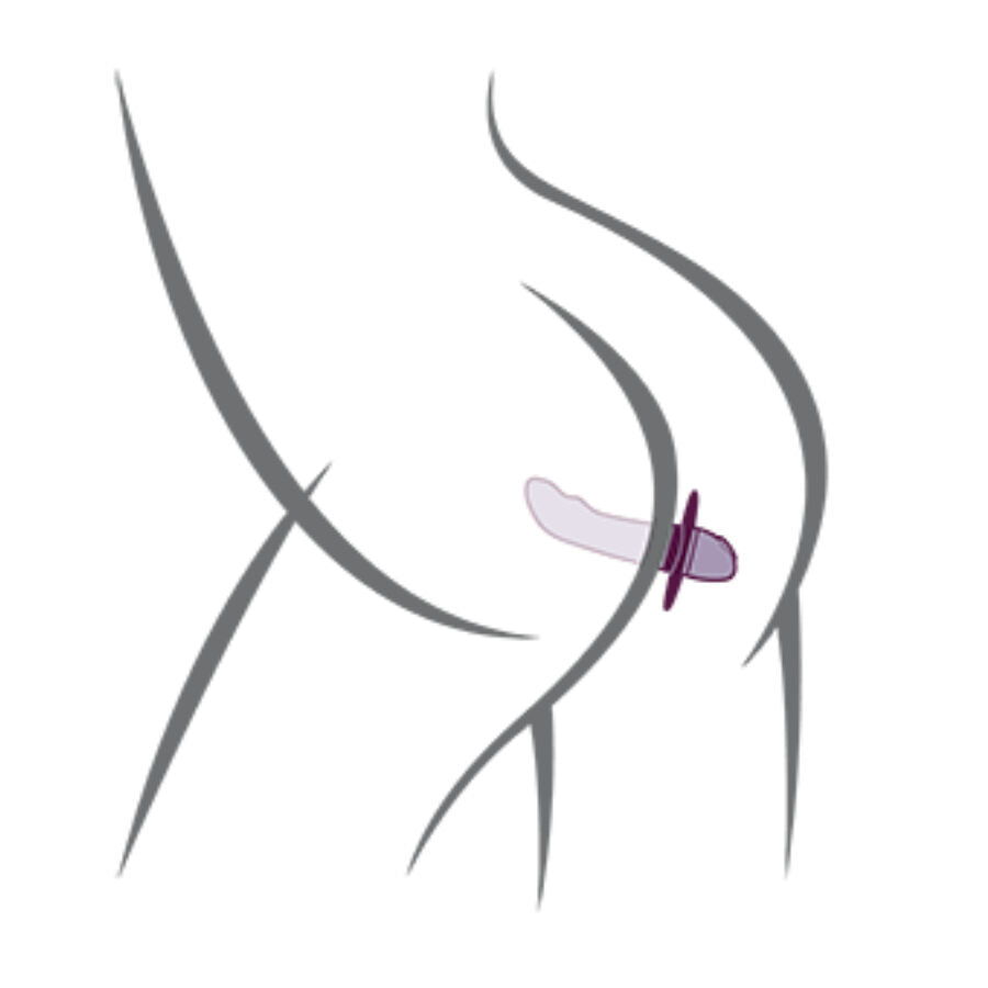 ROCKS-OFF - QUEST PROSTATE BULLET VIBRATORE PROSTATICO NERO - ROCKS-OFF | Lingerie Harness Boutique