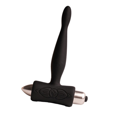 ROCKS-OFF - PETITE SENSATIONS TEAZER PLUG ANALE VIBRATORE NERO - ROCKS-OFF | Lingerie Harness Boutique