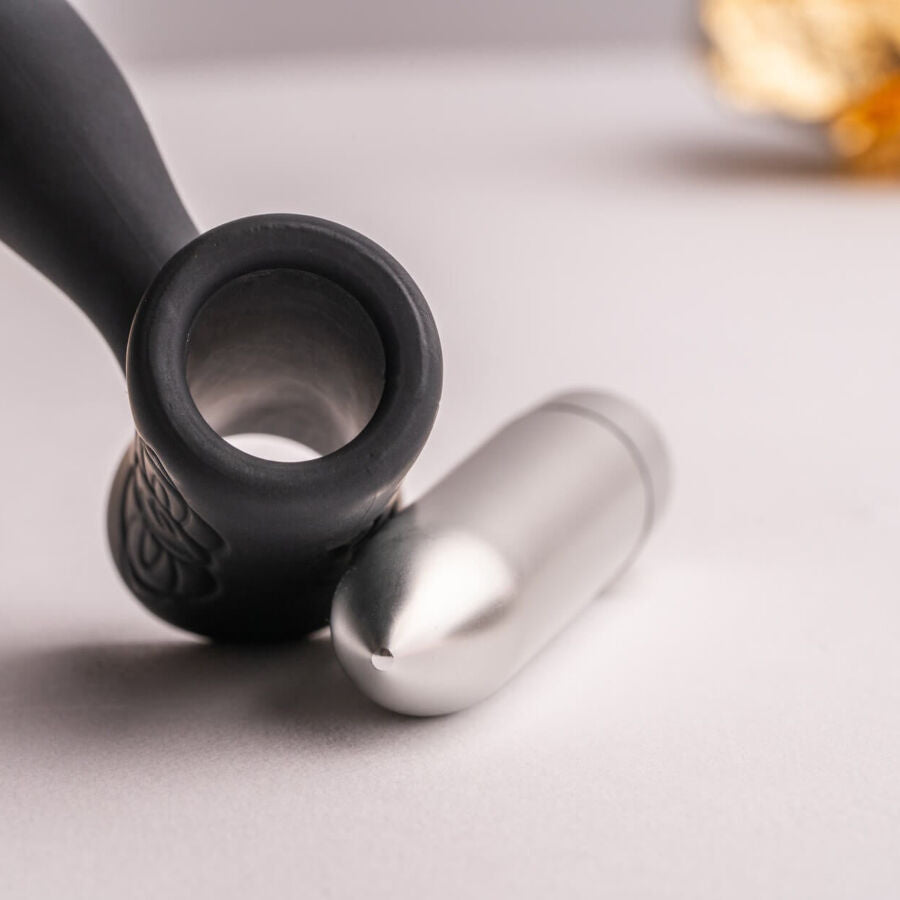 ROCKS-OFF - PETITE SENSATIONS TEAZER PLUG ANALE VIBRATORE NERO - ROCKS-OFF | Lingerie Harness Boutique