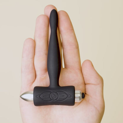 ROCKS-OFF - PETITE SENSATIONS TEAZER PLUG ANALE VIBRATORE NERO - ROCKS-OFF | Lingerie Harness Boutique