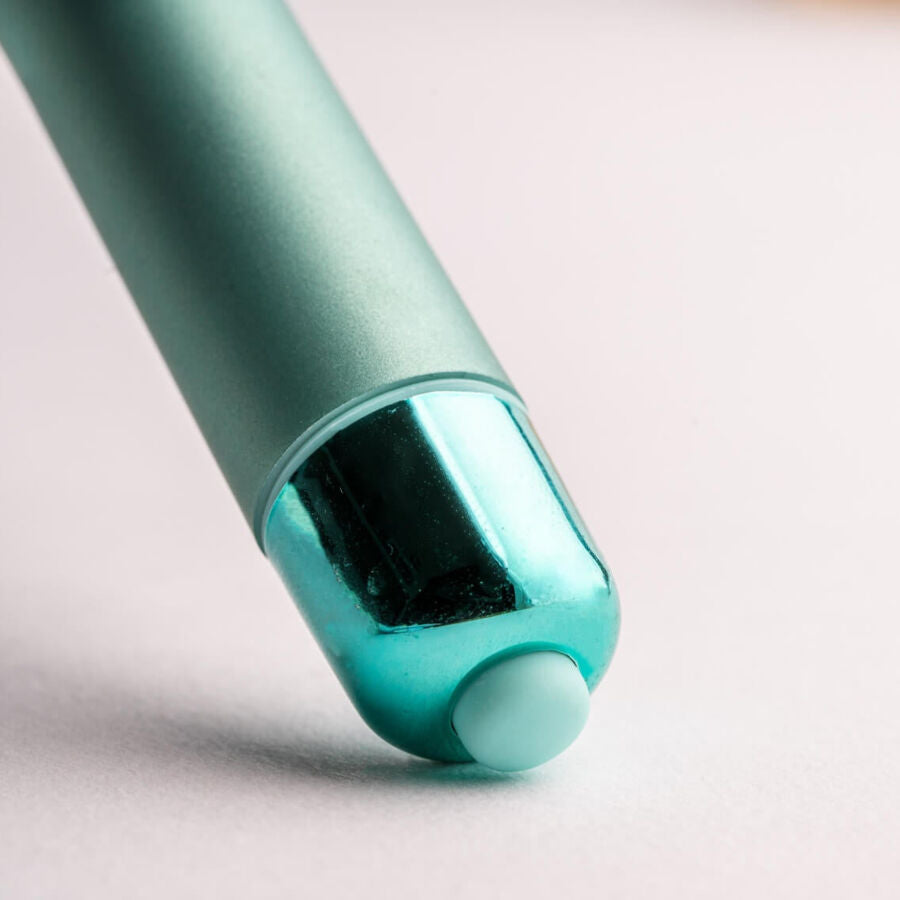 ROCKS-OFF - RO-90 AQUA LILY VIBRANTE BULLET VERDE ACQUA - ROCKS-OFF | Lingerie Harness Boutique