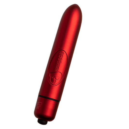 ROCKS-OFF - RO-90 SCARLET VELVET VIBRANTE BULLET ROSSO - ROCKS-OFF | Lingerie Harness Boutique
