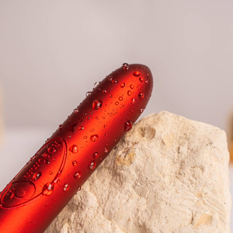 ROCKS-OFF - RO-90 SCARLET VELVET VIBRANTE BULLET ROSSO - ROCKS-OFF | Lingerie Harness Boutique