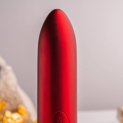 ROCKS-OFF - RO-160 ROUGE ALLURE VIBRATING BULLET ROSSO - ROCKS-OFF | Lingerie Harness Boutique