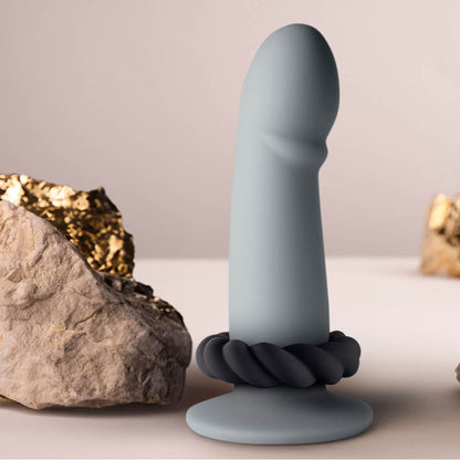 ROCKS-OFF - ANELLO MASTURBATORE TWIST IN SILICONE NERO - ROCKS-OFF | Lingerie Harness Boutique
