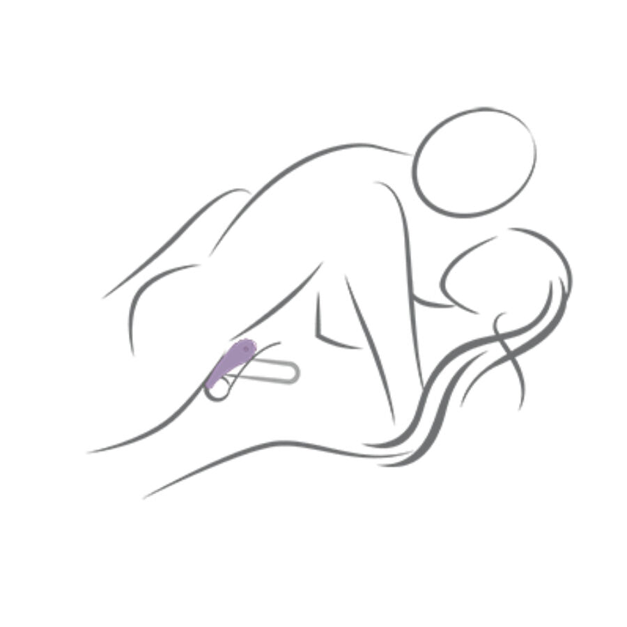 ROCKS-OFF - ANELLO VIBRANTE PER PENE SPIRE NERO - ROCKS-OFF | Lingerie Harness Boutique