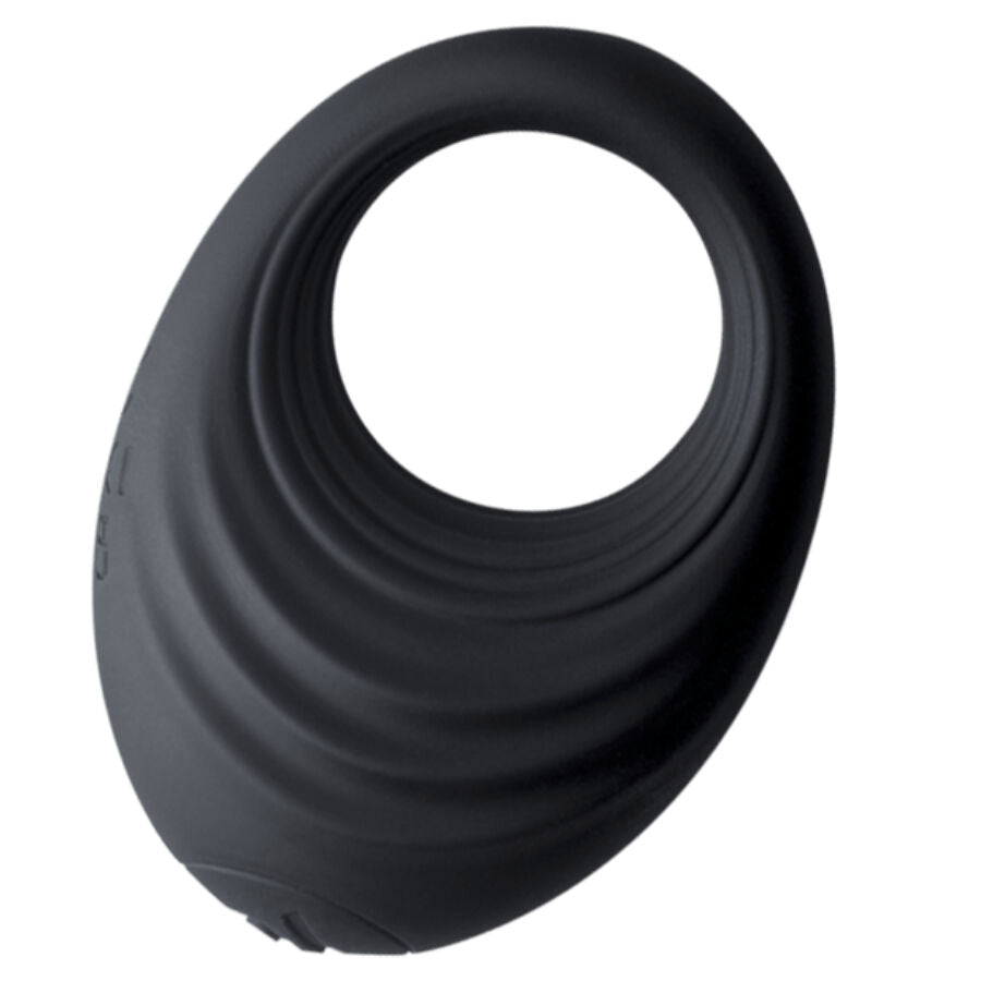 ROCKS-OFF - ANELLO VIBRANTE PER PENE SPIRE NERO - ROCKS-OFF | Lingerie Harness Boutique