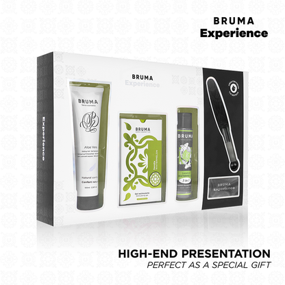BRUMA XPERIENCE - KIT TENTAZIONE DOLCE ANGURIA CON POTENZIATORE DI ORGASMO - BRUMA | Lingerie Harness Boutique