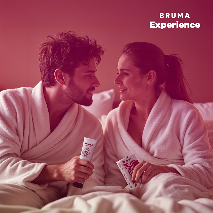 BRUMA XPERIENCE - KIT TENTAZIONE SWEET GUM CON POTENZIATORE DI ORGASMO - BRUMA | Lingerie Harness Boutique