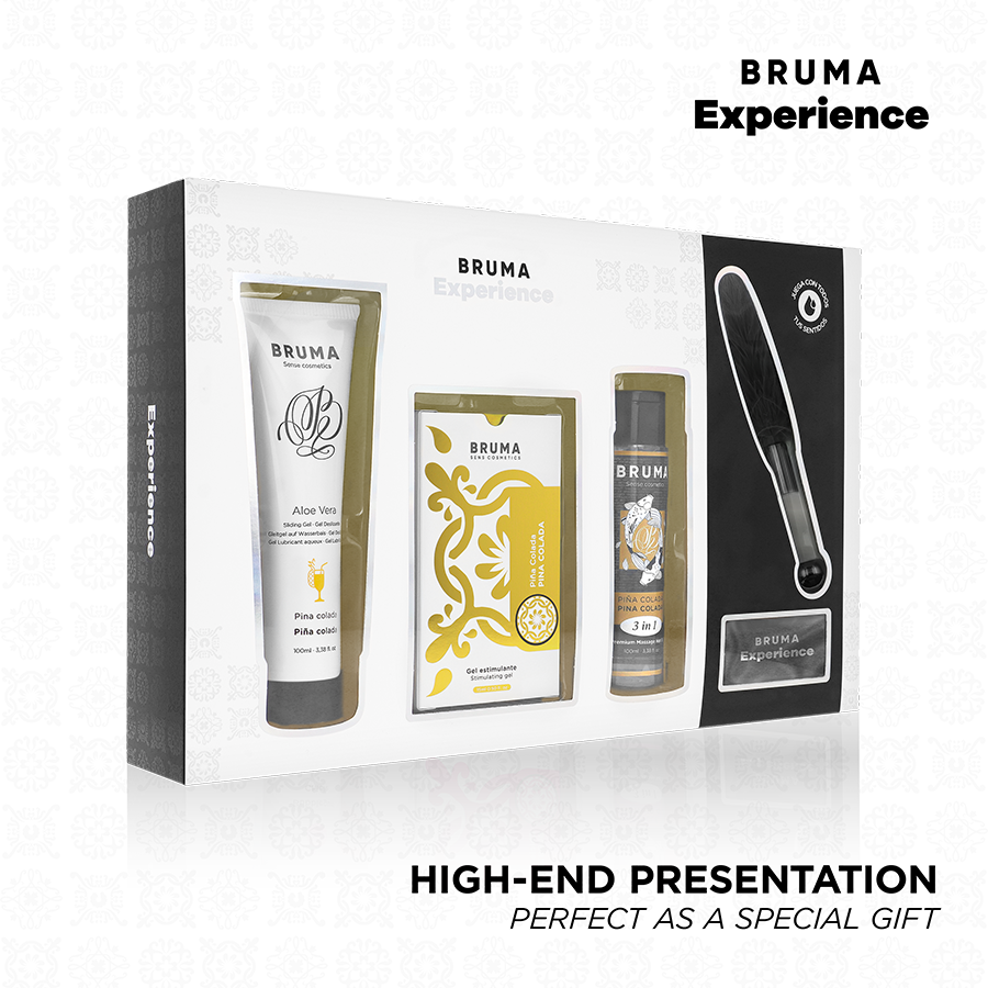BRUMA XPERIENCE - DOLCE PACCO TENTAZIONE PINA COLADA CON POTENZIATORE DI ORGASMO - BRUMA | Lingerie Harness Boutique