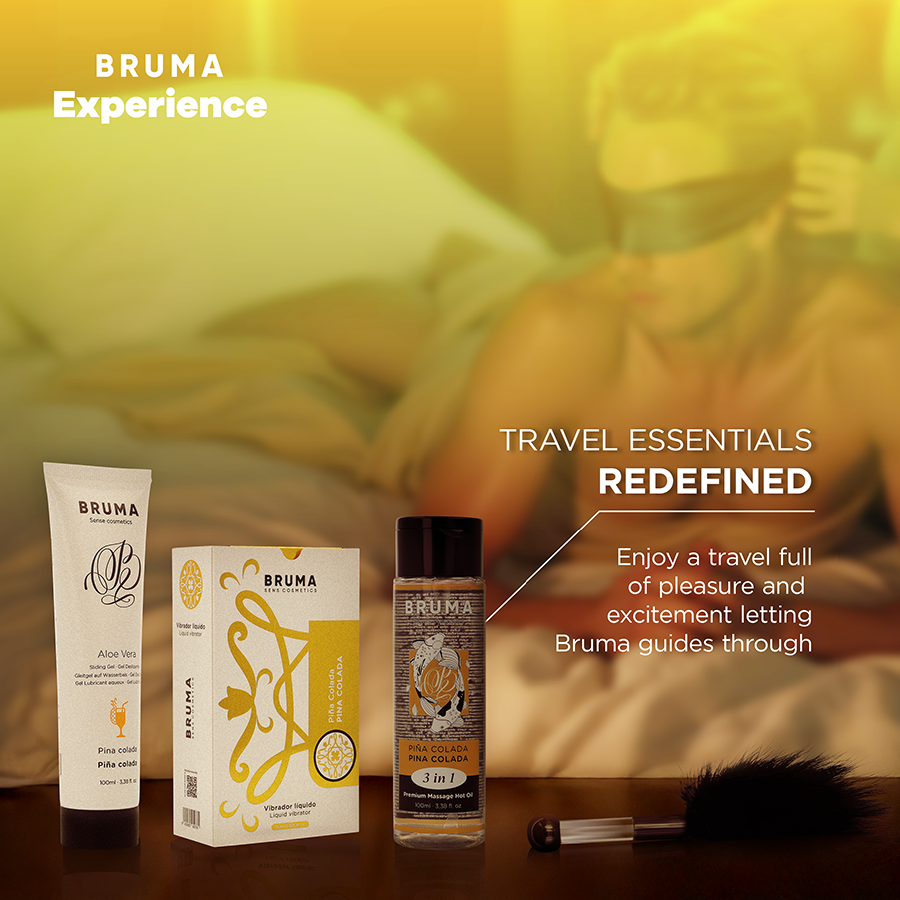 BRUMA XPERIENCE - KIT VIBRO-ORGASMICA PINA COLADA DOLCE TENTAZIONE - BRUMA | Lingerie Harness Boutique