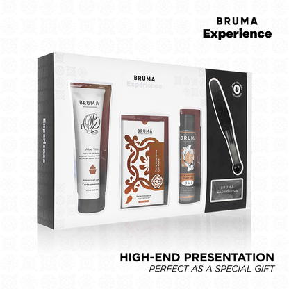 BRUMA XPERIENCE - KIT TENTAZIONE DOLCE AMERICANA CON POTENZIATORE DI ORGASMO - BRUMA | Lingerie Harness Boutique