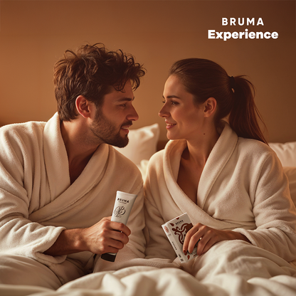 BRUMA XPERIENCE - KIT TENTAZIONE DOLCE AMERICANA CON POTENZIATORE DI ORGASMO - BRUMA | Lingerie Harness Boutique