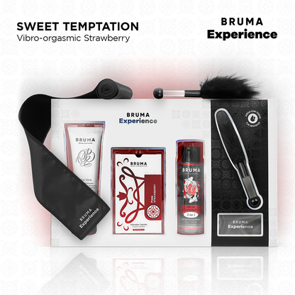 BRUMA XPERIENCE - KIT TENTAZIONE VIBRO-ORGASMICA DOLCE FRAGOLA - BRUMA | Lingerie Harness Boutique