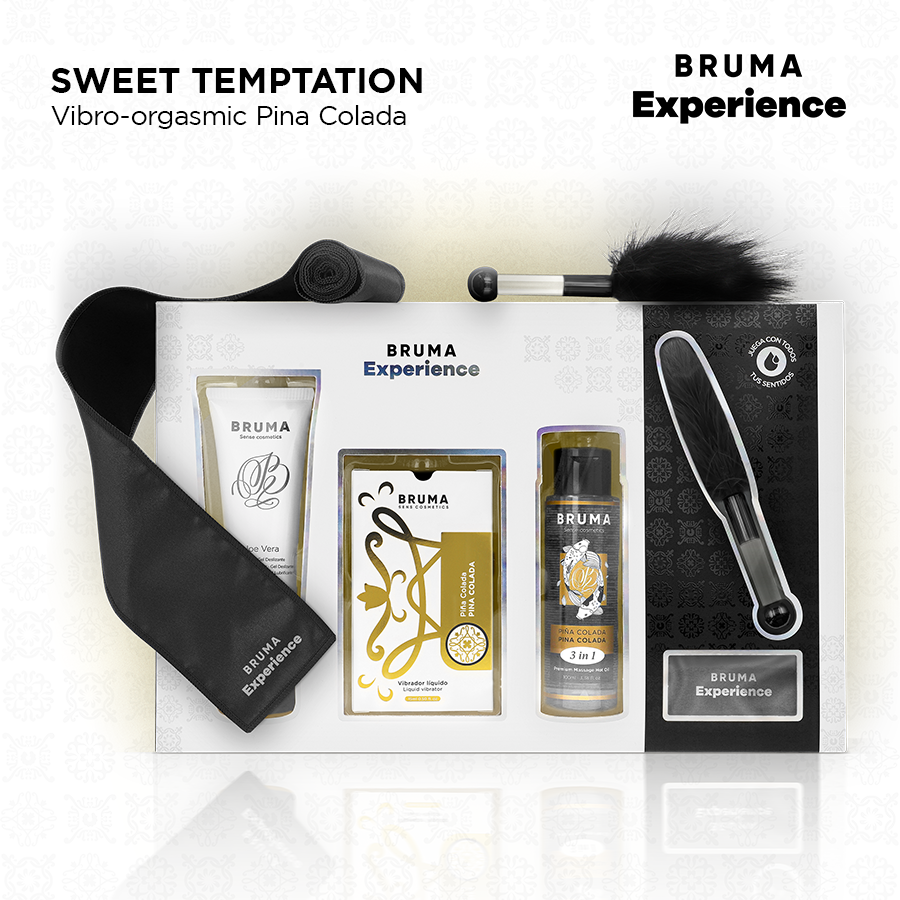 BRUMA XPERIENCE - KIT VIBRO-ORGASMICA PINA COLADA DOLCE TENTAZIONE - BRUMA | Lingerie Harness Boutique