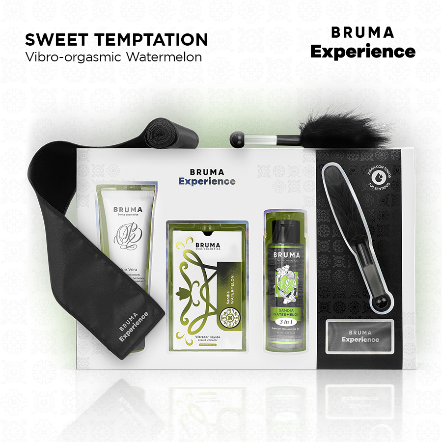 BRUMA XPERIENCE - KIT DOLCE TENTAZIONE ANGURIA VIBRO-ORGASMICA - BRUMA | Lingerie Harness Boutique