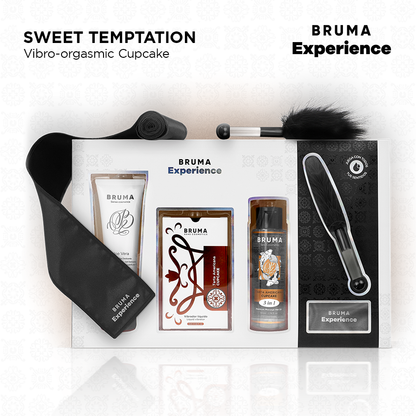 BRUMA XPERIENCE - KIT DOLCE TENTAZIONE TORTA AMERICANA VIBRO-ORGASMICA - BRUMA | Lingerie Harness Boutique