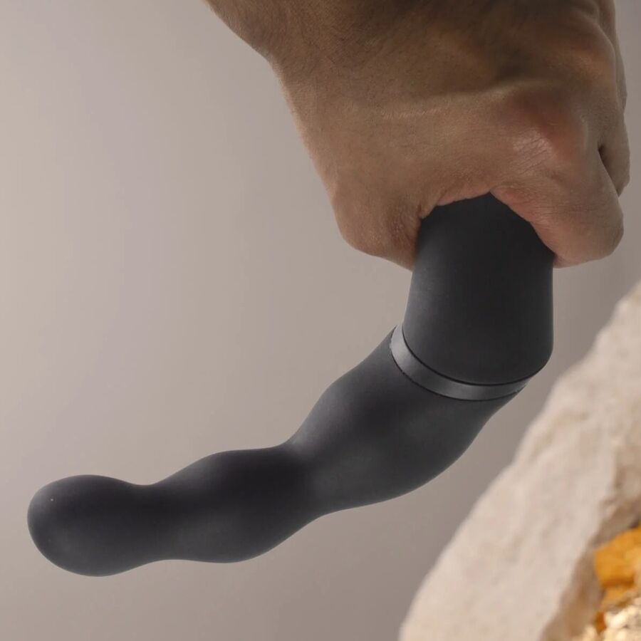 ROCKS-OFF - ADATTATORE NERO PER VIBRATORE PROSTATICO E ANALE - ROCKS-OFF | Lingerie Harness Boutique