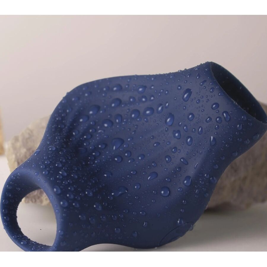 ROCKS-OFF - MASTURBATORE VIBRATORE FLESSIBILE PALM BLUE - ROCKS-OFF | Lingerie Harness Boutique