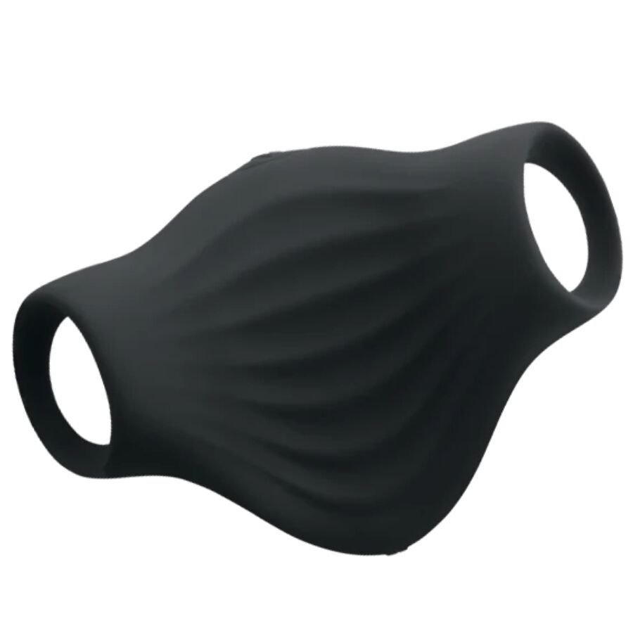 ROCKS-OFF - VIBRATORE FLESSIBILE PALM BLACK MASTURBATOR - ROCKS-OFF | Lingerie Harness Boutique