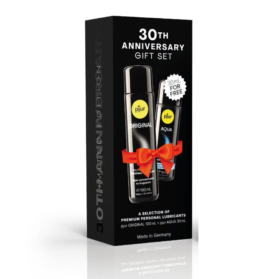 PJUR - COFANETTO 30° ANNIVERSARIO PJUR ORIGINAL 100 ML + PJUR AQUA 30 ML IN REGALO - PJUR | Lingerie Harness Boutique