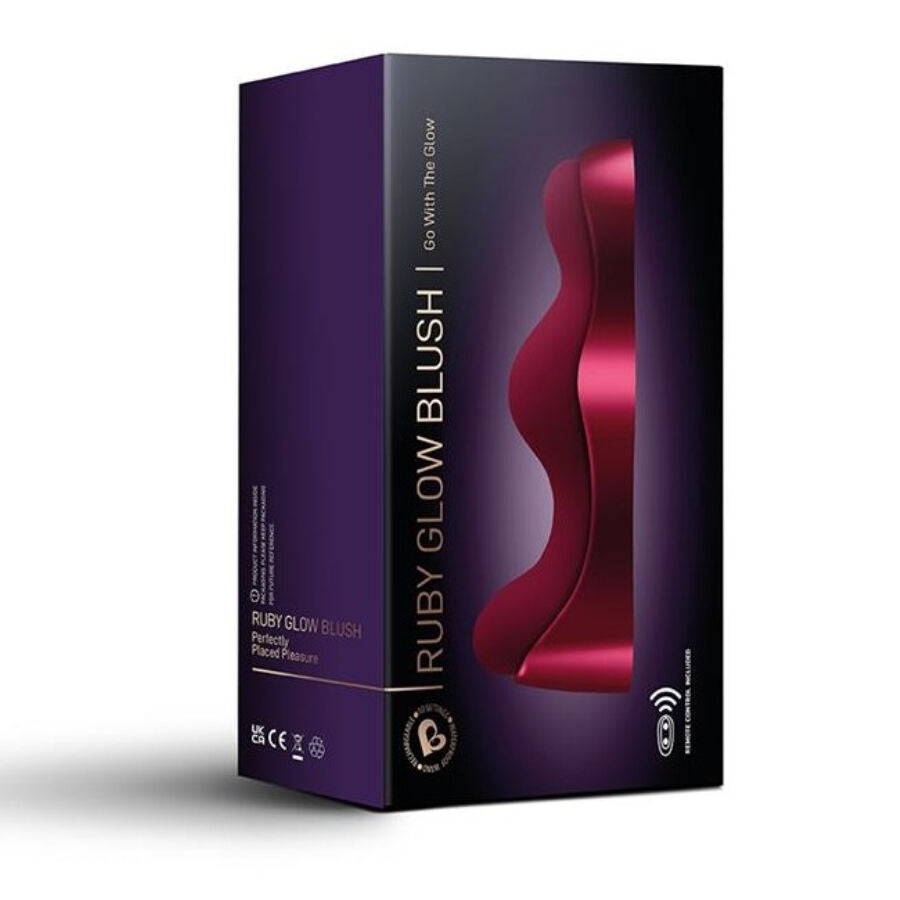 ROCKS-OFF - VIBRATORE PER PUNTO G ROSSO RUBY GLOW - ROCKS-OFF | Lingerie Harness Boutique