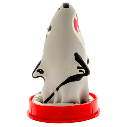 CONDOMERIE - PRESERVATIVI NOVITÀ DIPINTI A MANO MODELLO SHARK 1 - CONDOMERIE | Lingerie Harness Boutique
