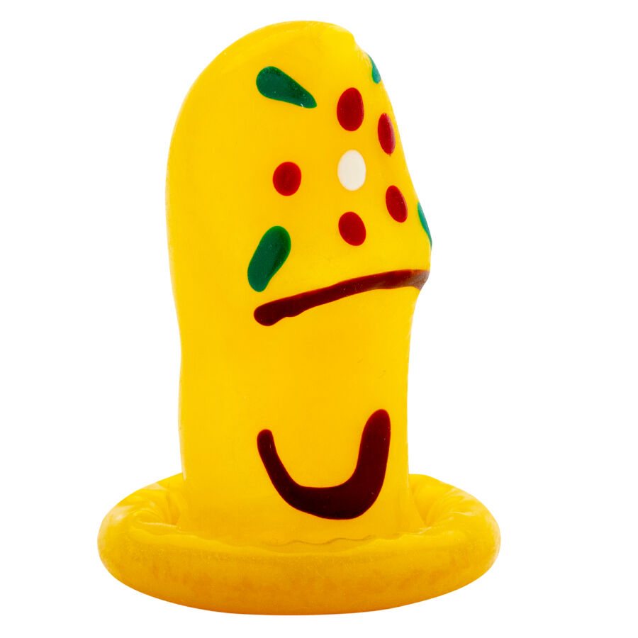 CONDOMERIE - PRESERVATIVI NOVITÀ DIPINTI A MANO CLOG - CONDOMERIE | Lingerie Harness Boutique
