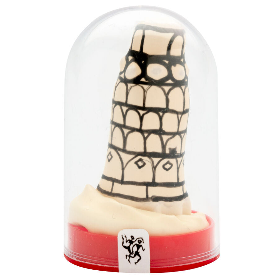 CONDOMERIE - PRESERVATIVI NOVITÀ DIPINTI A MANO TORRE DI PISA - CONDOMERIE | Lingerie Harness Boutique