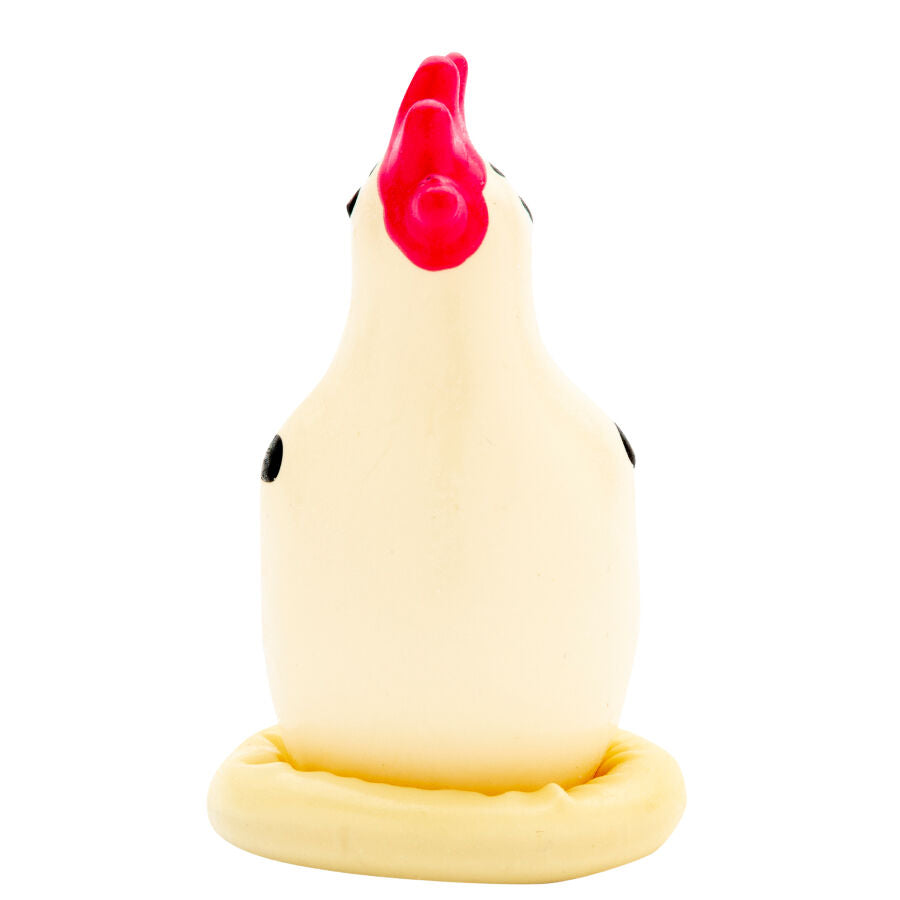 CONDOMERIE - PRESERVATIVI NOVITÀ DIPINTI A MANO COCKY ROOSTER - CONDOMERIE | Lingerie Harness Boutique