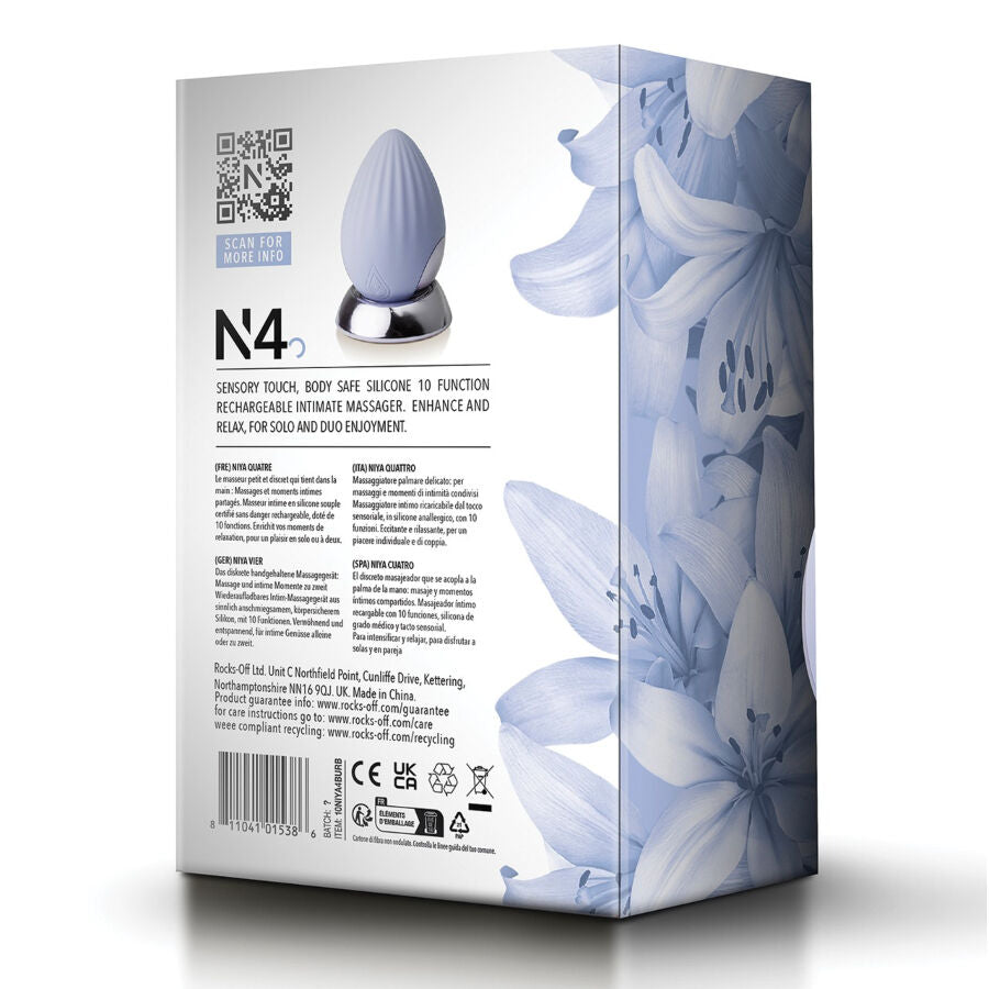 NIYA - MASSAGGIATORE INTIMO PER STIMOLAZIONE ESTERNA N4 - NIYA | Lingerie Harness Boutique