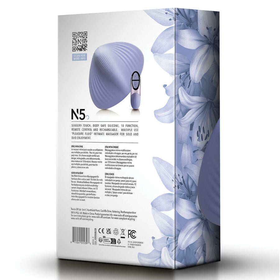 NIYA - N5 MASSAGGIATORE INTIMO MULTIUSO CON TELECOMANDO - NIYA | Lingerie Harness Boutique