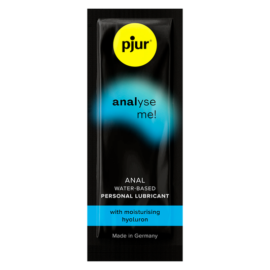 PJUR - ANALYZE ME ANAL ACQUA LUBRIFICANTE 2 ML - PJUR | Lingerie Harness Boutique