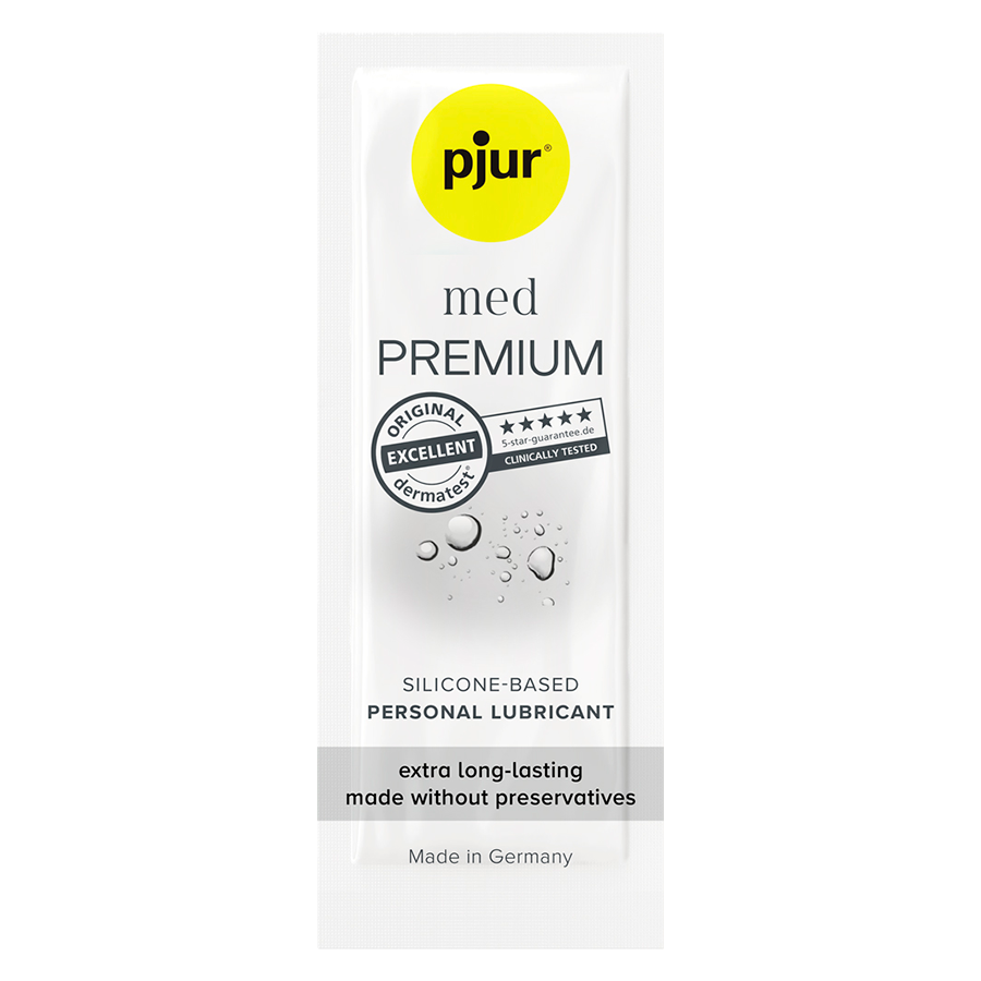 PJUR - LUBRIFICANTE AL SILICONE MED 1.5 ML - PJUR | Lingerie Harness Boutique