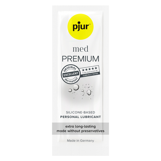 PJUR - LUBRIFICANTE AL SILICONE MED 1.5 ML - PJUR | Lingerie Harness Boutique