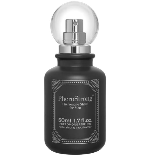 PHEROSTRONG - PROFUMO AI FEROMONI SHOW PER UOMO 50 ML - PHEROSTRONG | Lingerie Harness Boutique