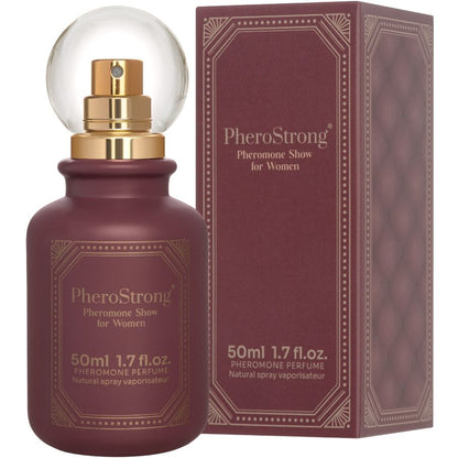 PHEROSTRONG - PROFUMO AI FEROMONI SHOW PER DONNA 50 ML - PHEROSTRONG | Lingerie Harness Boutique