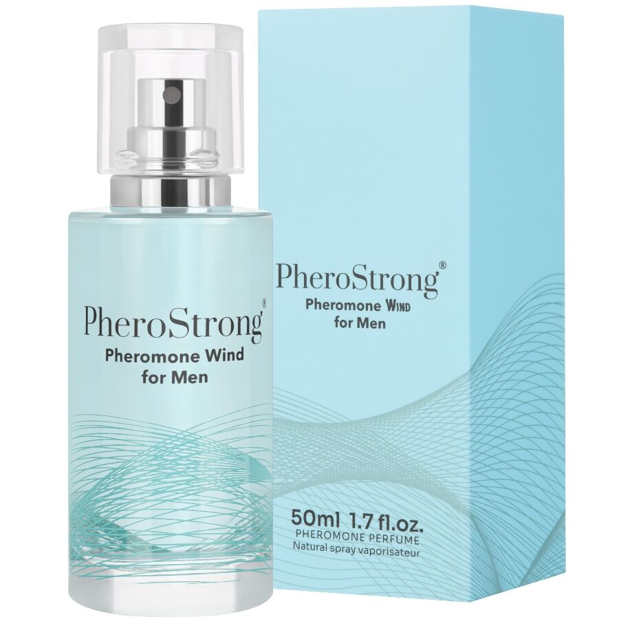 PHEROSTRONG - PROFUMO FEROMONI WIND PER UOMO 50 ML - PHEROSTRONG | Lingerie Harness Boutique