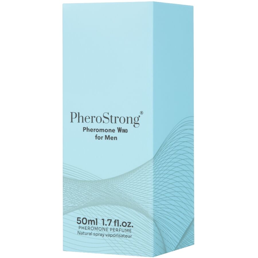 PHEROSTRONG - PROFUMO FEROMONI WIND PER UOMO 50 ML - PHEROSTRONG | Lingerie Harness Boutique