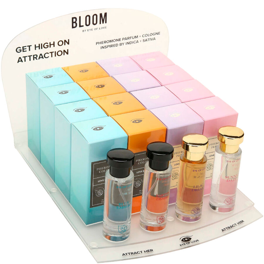 EYE OF LOVE - BLOOM ESPOSITORE 4X6 PROFUMI 10 ML - EYE OF LOVE | Lingerie Harness Boutique