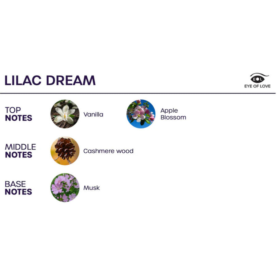 EYE OF LOVE - BLOOM SPRAY PER AMBIENTI INDICA LILAC DREAM 150 ML - EYE OF LOVE | Lingerie Harness Boutique