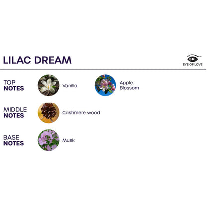 EYE OF LOVE - BLOOM SPRAY PER AMBIENTI INDICA LILAC DREAM 150 ML - EYE OF LOVE | Lingerie Harness Boutique