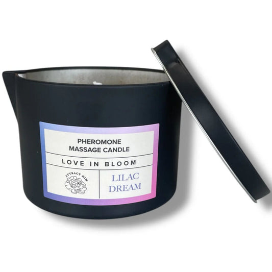 EYE OF LOVE - BLOOM CANDELA DA MASSAGGIO INDICA LILAC DREAM 150 ML - EYE OF LOVE | Lingerie Harness Boutique