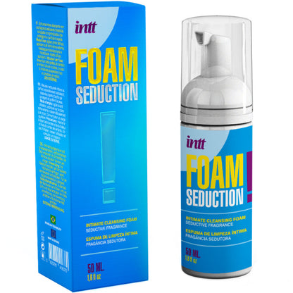 INTT RELEASES - FOAM SEDUCTION SCHIUMA DETERGENTE INTIMA 50 ML - INTT RELEASES | Lingerie Harness Boutique