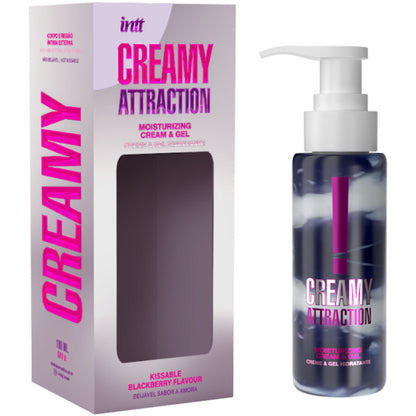 INTT RELEASES - CREMA E GEL AL GUSTO DI MORA DA BACIARE 100 ML - INTT RELEASES | Lingerie Harness Boutique