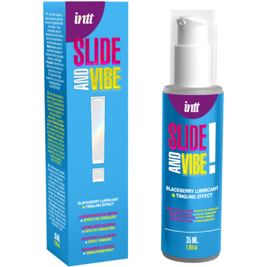 INTT RELEASES - LUBRIFICANTE VIBRANTE A BASE D'ACQUA KISSABLE 35 ML - INTT RELEASES | Lingerie Harness Boutique