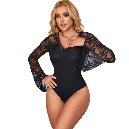 SUBBLIME - TEDDY FANTASIA FLOREALE L / XL - SUBBLIME BODIES | Lingerie Harness Boutique