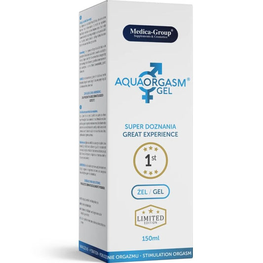MEDICA GROUP - AQUA ORGASM GEL INTIMO 150 ML - MEDICA GROUP | Lingerie Harness Boutique
